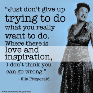 Quotes by Ella Fitzgerald
