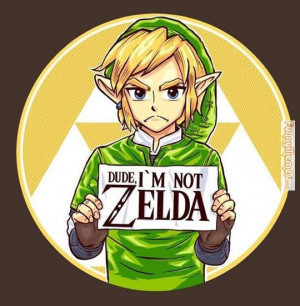 Funny memes – Link: I’m not Zelda!