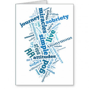 Sobriety Birthday/Anniversary Card