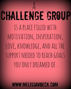 running challenge groups are my passion. It's all about support for me ...