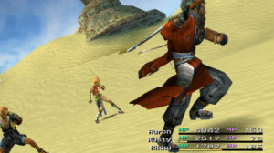 Final Fantasy Tidus Auron Final Fantasy X FFX rikku sand worm