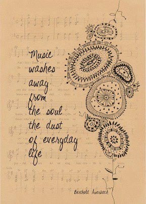 ... away from the soul the dust of everyday life.