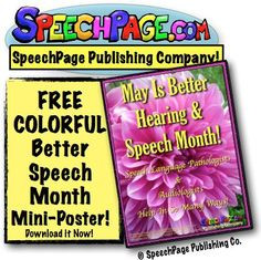 Better speech and hearing month