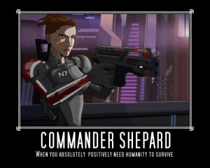 Commander Shepard by ExileRogueRand