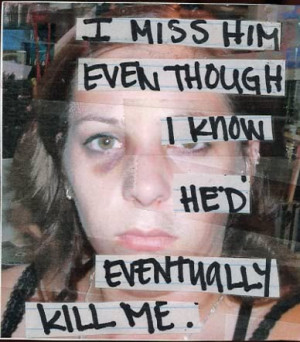 ... kill me. #postsecret #abuse #victim #battered #wife #syndrome