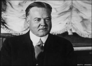The Great Depression cost Republican President Herbert Hoover his job