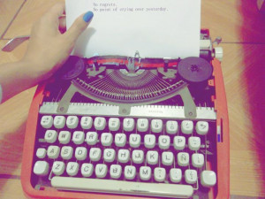 no regrets, photography, quote, quotes, text - inspiring picture on ...