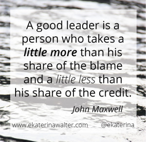 Myths Of Leadership…True leaders lead by example, they are first ...