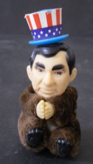 Mike Dukakis Uncle Sam Hat Campaign Doll