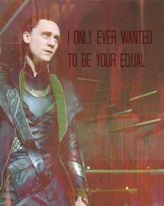 ... . Odin's bad parenting skills lead Loki to madness. (previous pinner