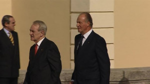 Juan Carlos of Spain, Sofia of Spain, Johannes Rau, Christina Rau ...