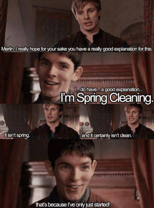 Merlin - Quote - Spring Cleaning