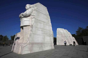 ... soft opening of the Martin Luther King, Jr. Memorial in Washington