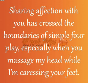 Sharing Affection With You Has Crossed The Boundaries Of Simple Four ...