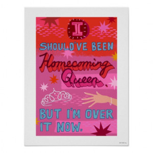 Homecoming Queen Poster Print