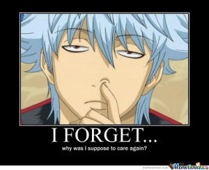Not Giving A Fu*k -Gintama