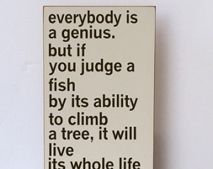 Genius-Inspirational Quote-Classroom Decor-Home Decor-Nursery Decor ...
