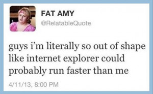 funny twitter quotes fat amy