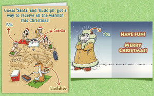 Funny christmas card greetings sayings - 3 PHOTO!