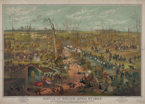 Library of Congress - Battle of Shiloh. April 6, 1862.