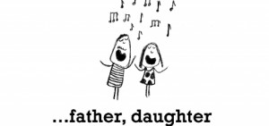 Like Father Like Daughter Quotes Happiness is, father, daughter