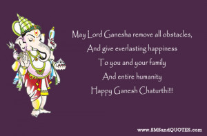 May Lord Ganesha Remove All Obstacles