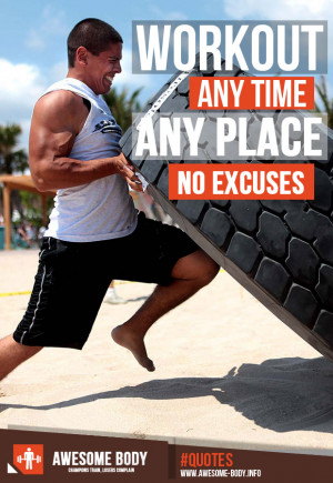 workout anytime workout anytime any places no excuses