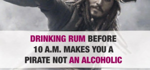 drinking rum pirate quotes