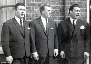Not so scary now: Notorious villain Ronnie Kray as you've never seen ...