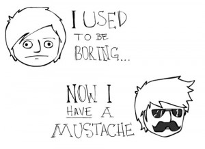 funny moustache quotes