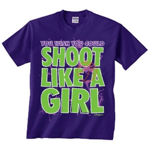 Shoot Like a Girl T-Shirt