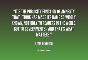 quotes of peter benenson peter benenson photos peter benenson quotes