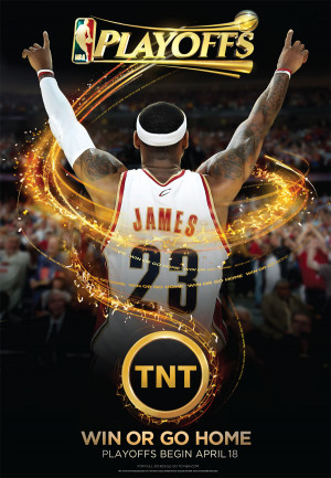 NBA Playoffs Poster | Creative Services Sports Unit