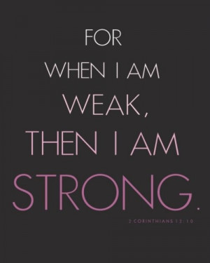 Encouraging Quotes About Strength Bible