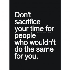 It's a two-way street.