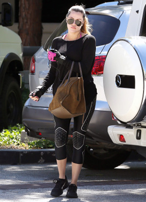 ... the Gym Solo on Fourth Wedding Anniversary With Lamar Odom: Picture