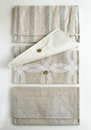 Simple sewing project – beautiful clutch!