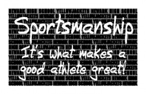If you would like to know more about how to be a good sportsmanship ...