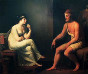 Odysseus and Penelope love story