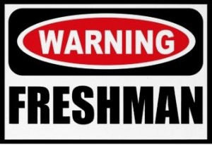 Freshman And freshmen year will
