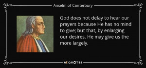 Anselm of Canterbury Quotes