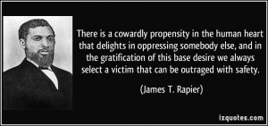 Quotes of James Thomas Rapier