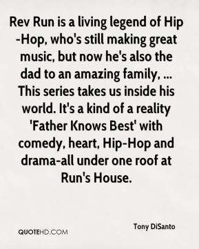 ... comedy, heart, Hip-Hop and drama-all under one roof at Run's House