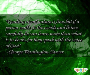 Reading About Nature...