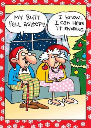 funny christmas pictures, my butt fell asleep