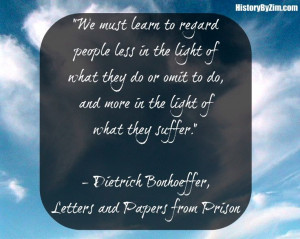 In Their Words: Dietrich Bonhoeffer