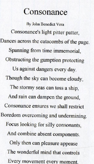 What I like about this poem