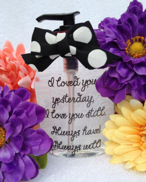 Hand Soap Dispenser ~ Inspirational Quotes ~ Creative Gifts