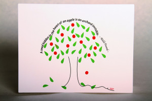 Tree Quotes Inspirational Inspirational quote tree cards