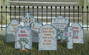 tombstones Scary Tombstone Sayings For Halloween